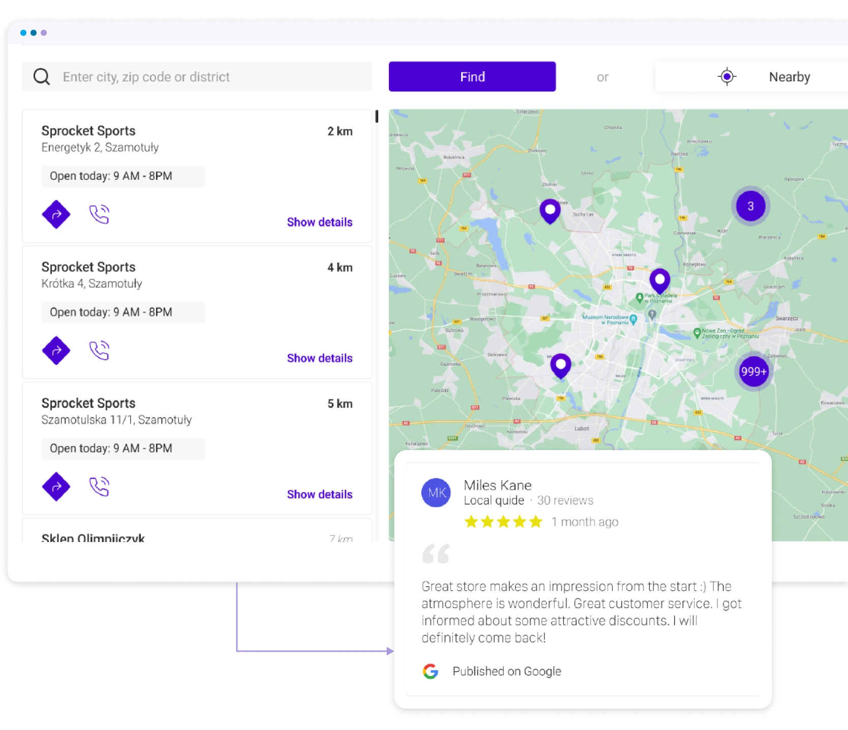 store locator in popular local seo tool center ai 