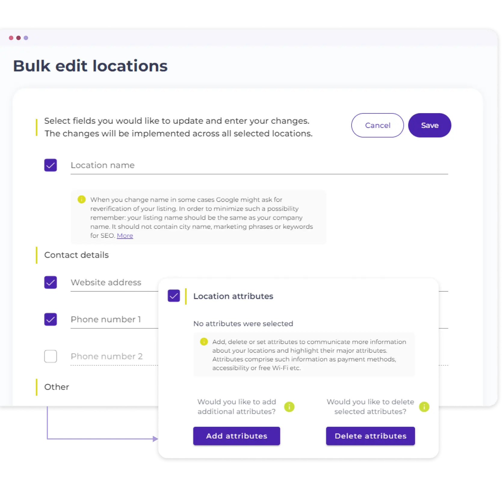 all your listings management software panel 