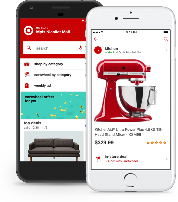 Target app. 